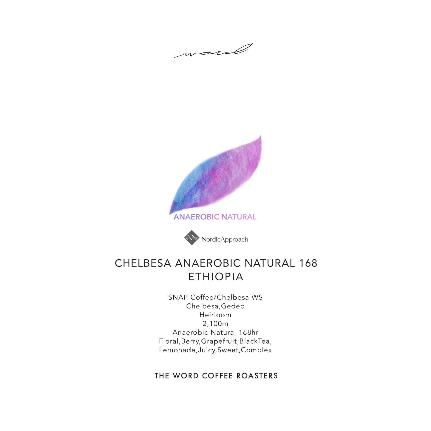 CHELBESA ANAEROBIC NATURAL 168 / ETHIOPIA