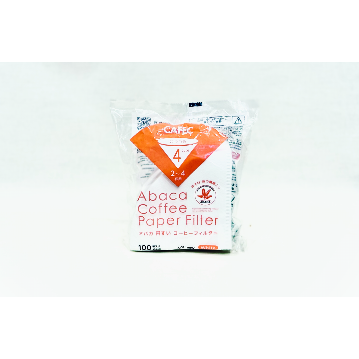 CAFEC ABACA COFFEE PAPER FILTER / 4Cups-White
CAFEC アバカ 円すいコーヒーフィルター ホワイト/ 2~4杯用 100枚入り


