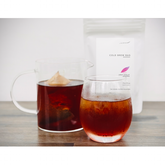 [SEASONAL] COLD BREW BAG
コールドブリュー（水出しアイスコーヒー）バッグ 

[夏季限定：9/30まで]

THE WORD COFFEE ROASTERS TOKYO JAPAN|ザ・ワードコーヒー 奥戸 新小岩 立石