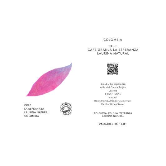 CAFE GRANJA LA ESPERANZA "CGLE" SUDAN RUME / COLOMBIA