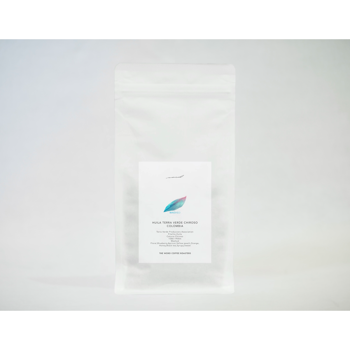 COLOMBIA   HUILA TERRA VERDE CATURRA CHIROSO WASHED
コロンビア   ウィラ テラ・ヴェルデ カトゥーラ・チロソ ウォッシュド
THe WORD COFFEE ROASTERS TOKYO JAPAN|東京 葛飾区 奥戸 新小岩 立石 スペシャルティコーヒー専門店