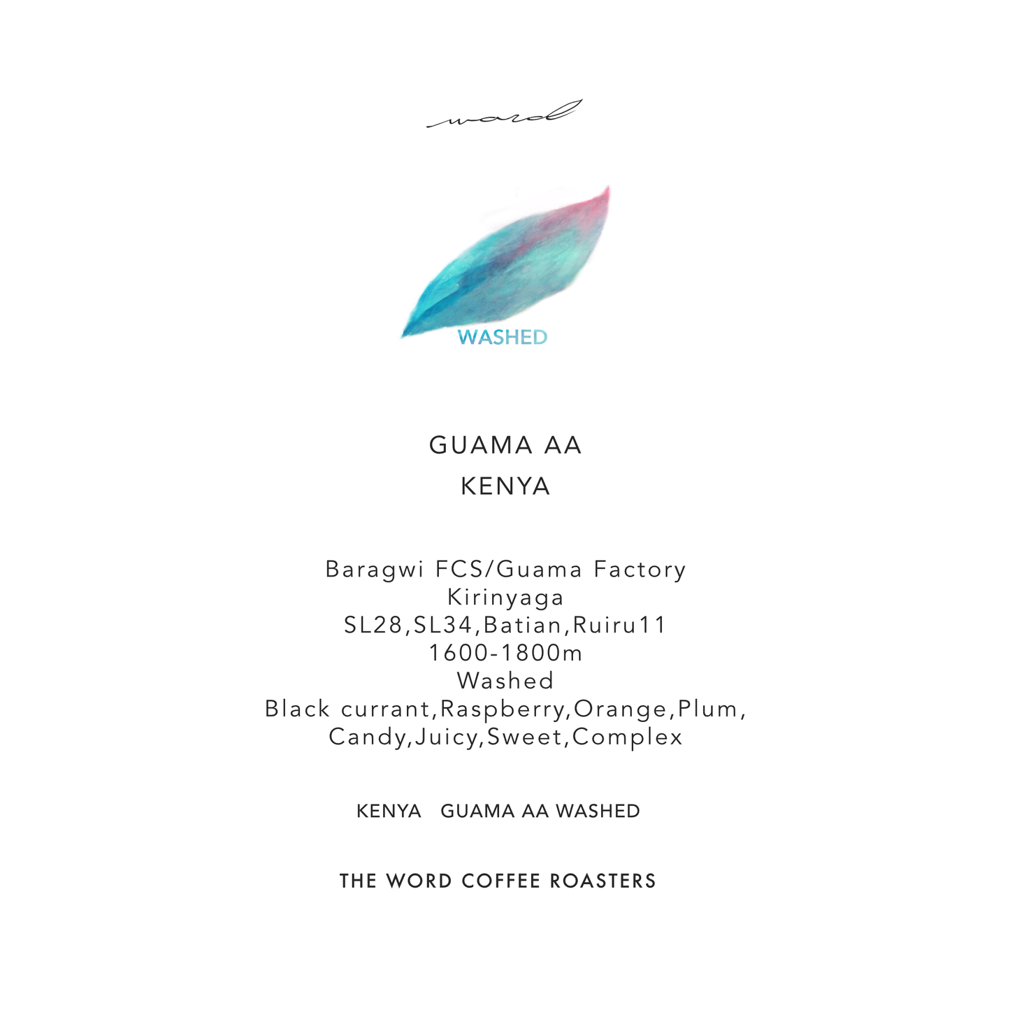 GUAMA AA / KENYA